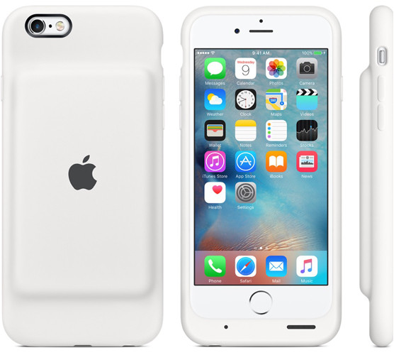 Apple представила чехол со встроенным аккумулятором для iPhone 6 и 6s
