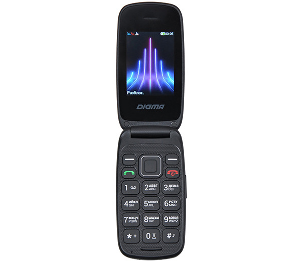 В России появился ультрабюджетный кнопочный телефон-раскладушка Digma Vox A245