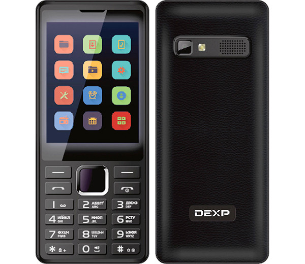 Новый телефон-кнопочник DEXP B321 получил очень большой экран по меркам таких устройств