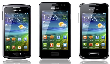 Samsung анонсировали платформу bada 2.0 и три новых смартфона