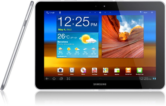 Samsung Galaxy Tab 10.1 появился в продаже в России