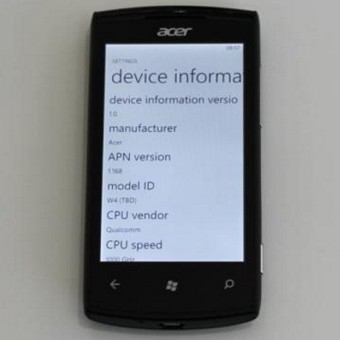 Два новых смартфона от Acer