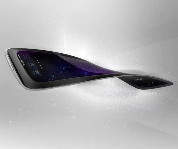 Футуристичный телефон с гибким AMOLED-экраном от Samsung выйдет уже в следующем году?
