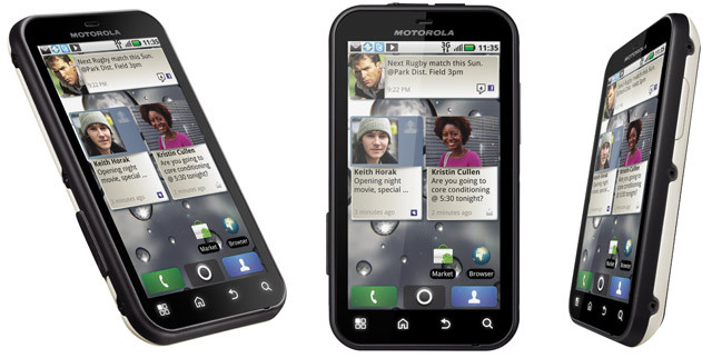 Блиц-обзор Motorola Defy - крепкий малый