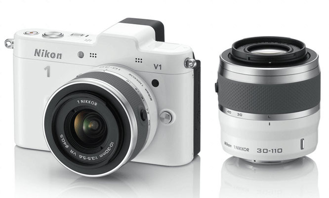 Nikon V1 и J1 - новые беззеркальные камеры со сменной оптикой