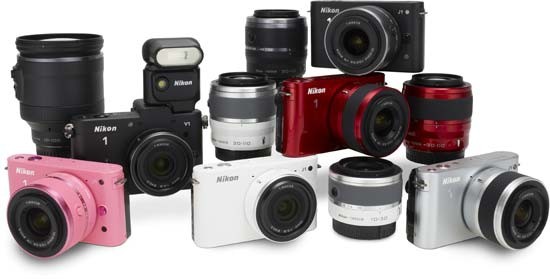 Nikon V1 и J1 - новые беззеркальные камеры со сменной оптикой