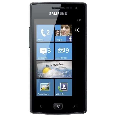 Samsung Omnia W – доступный смартфон на платформе Windows Phone Mango