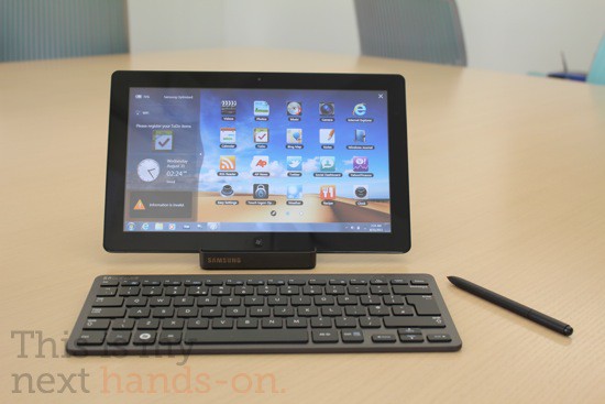 Новый планшет Samsung Series 7 Slate PC на базе Windows 7