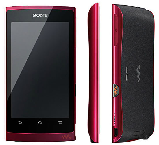 Sony Walkman Z1000 - плеер на Android 2.3