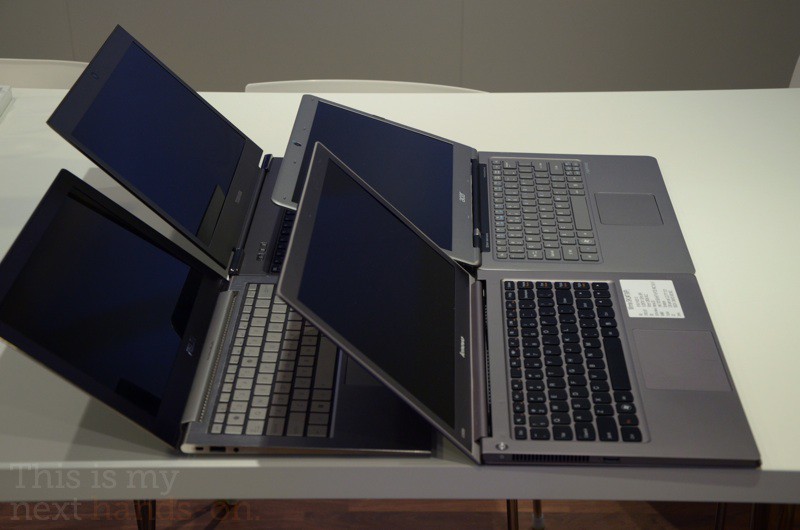 Ультрабуки Acer Aspire S3, Lenovo IdeaPad U300s, Toshiba Portege Z830 и ASUS UX21 - семейный портрет