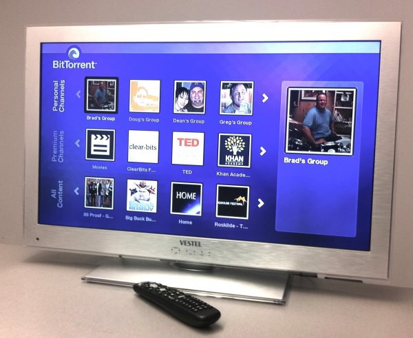 Первый телевизор, сертифицированный BitTorrent