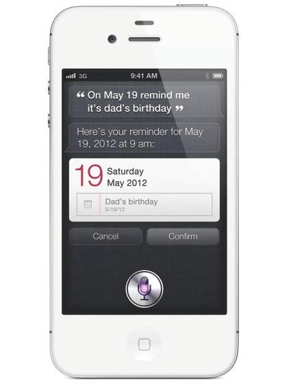 Siri  - интеллектуальный ассистент для голосового управления в iOS 5. Только для iPhone 4S