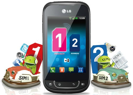 Смартфон с двумя SIM-картами LG Optimus Link Dual Sim анонсирован в России