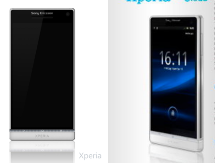 Sony Ericsson Arc HD aka Nozomi - красивые 