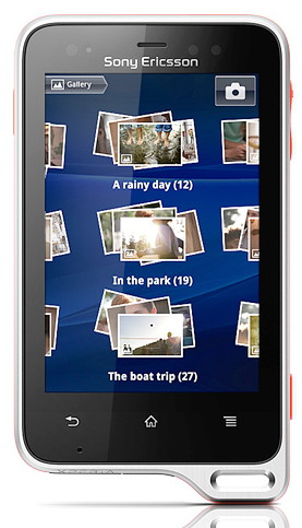 Sony Ericsson Xperia active - переживет все!