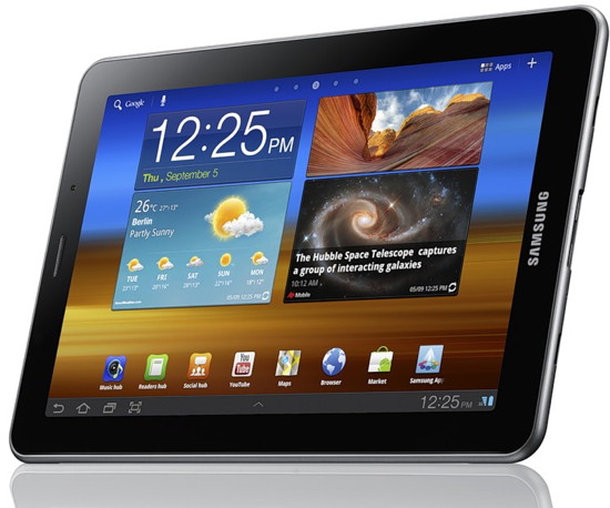 Samsung Galaxy Tab 7.7 вышел в продажу. Цена - от 30 000 рублей