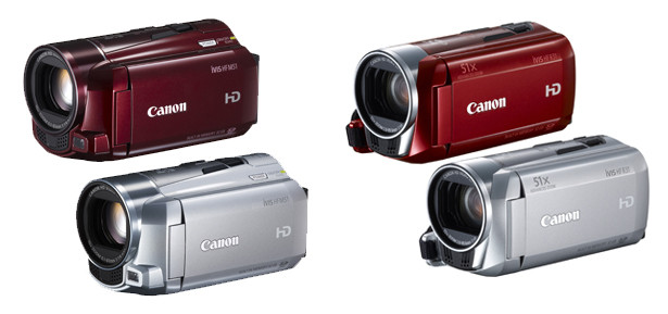 Три новых видеокамеры от Canon - HF M52, HF M51 и HF R31