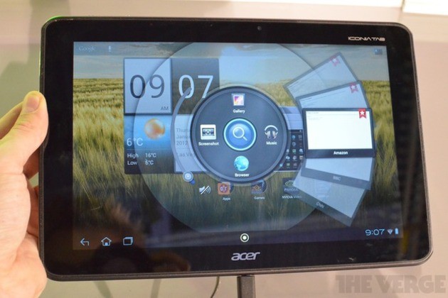 Acer Iconia Tab A510 - еще один 4-ядерный планшет на CES