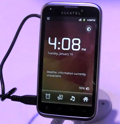 Alcatel Ultra 995 - еще один смартфон на Android