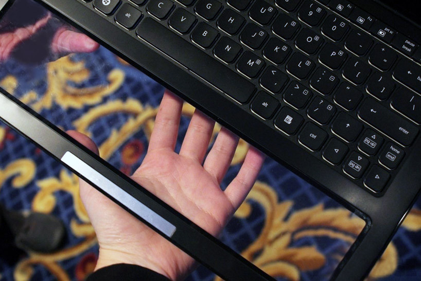 Intel Nikiski - концепт ноутбука с прозрачным тачпадом