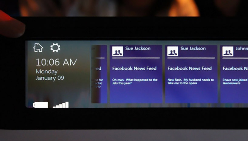 Intel Nikiski - концепт ноутбука с прозрачным тачпадом