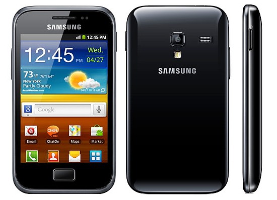 Новый Samsung Ace Plus что-то нам напоминает...