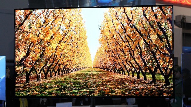 Samsung представила 55-дюймовый супер-телевизор с OLED-дисплеем