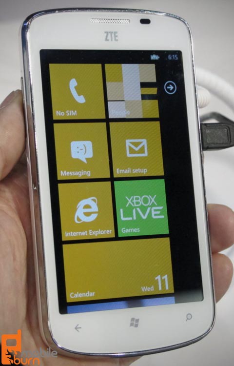 ZTE Tania – простенький смартфон на Windows Phone