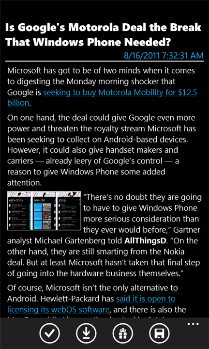 Супертелефоны и их ОС: Большая битва в журнале Stuff