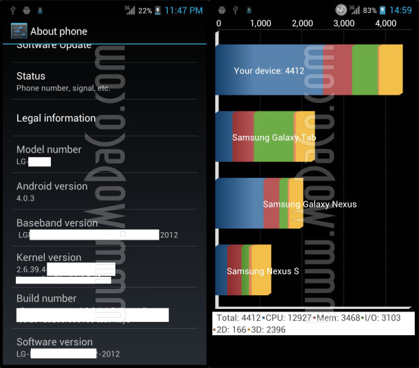 Смартфон LG X3 получит процессор Tegra 3