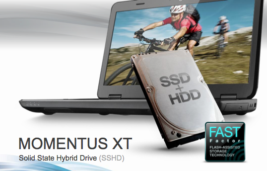 Seagate представила в России самый быстрый накопитель - Momentus XT второго поколения