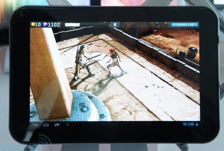 7.7-дюймовый планшет Toshiba AT270 с процессором Tegra 3 вновь на выставке картинка 7.7-дюймовый планшет Toshiba AT270 с процессором Tegra 3