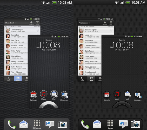 «Шпионское» фото смартфона HTC на платформе Ice Cream Sandwich