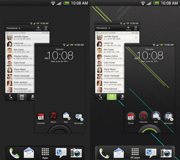 «Шпионское» фото смартфона HTC на платформе Ice Cream Sandwich