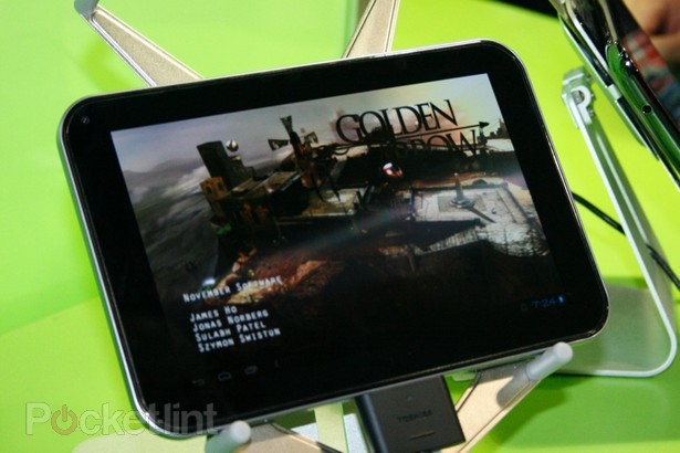 7.7-дюймовый планшет Toshiba AT270 с процессором Tegra 3 вновь на выставке картинка 7.7-дюймовый планшет Toshiba AT270 с процессором Tegra 3 вновь на выставке