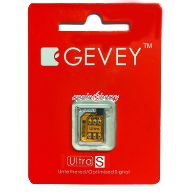 Gevey Ultra S SIM разлочит iPhone 4S без джейлбрейка