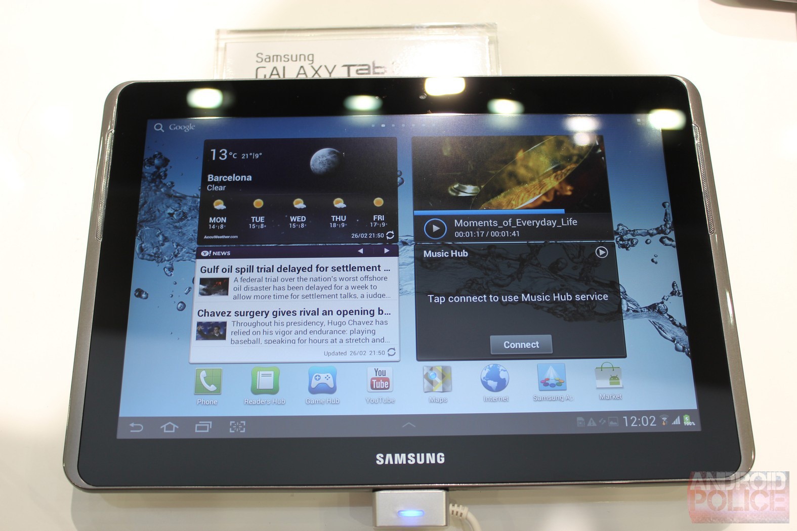 Планшет Samsung Galaxy Tab 2 10.1 на базе Android 4.0 представлен официально