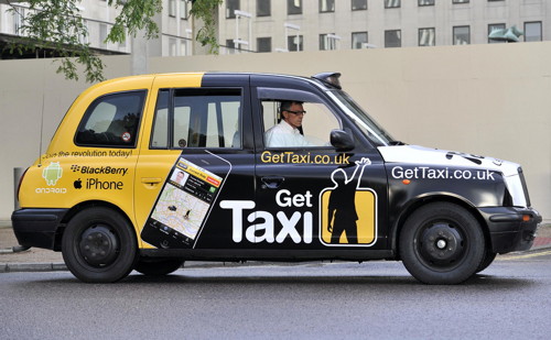 GetTaxi: такси приезжает по команде из смартфона картинка GetTaxi: такси приезжает по команде из смартфона