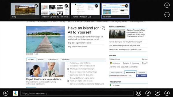 Windows 8 Consumer Preview: что новенького