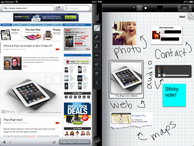 Tapose для iPad: многозадачность с разделенным экраном