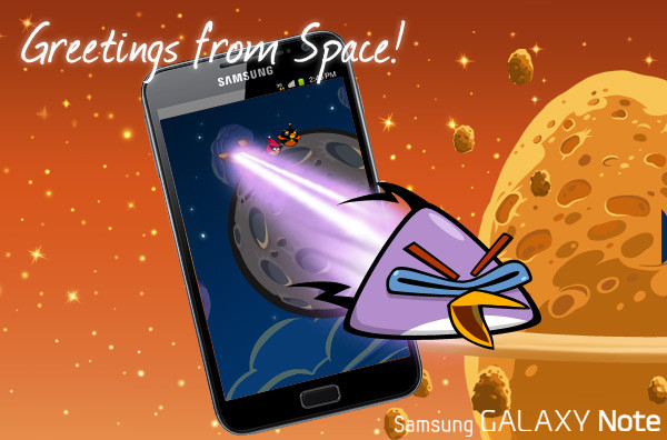 Android 4.0 + «злые птички» + новое ПО для стилуса для Samsung Galaxy Note