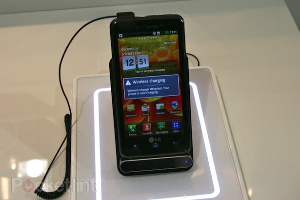 Беспроводное зарядное устройство LG WCD-800 засветилось на MWC