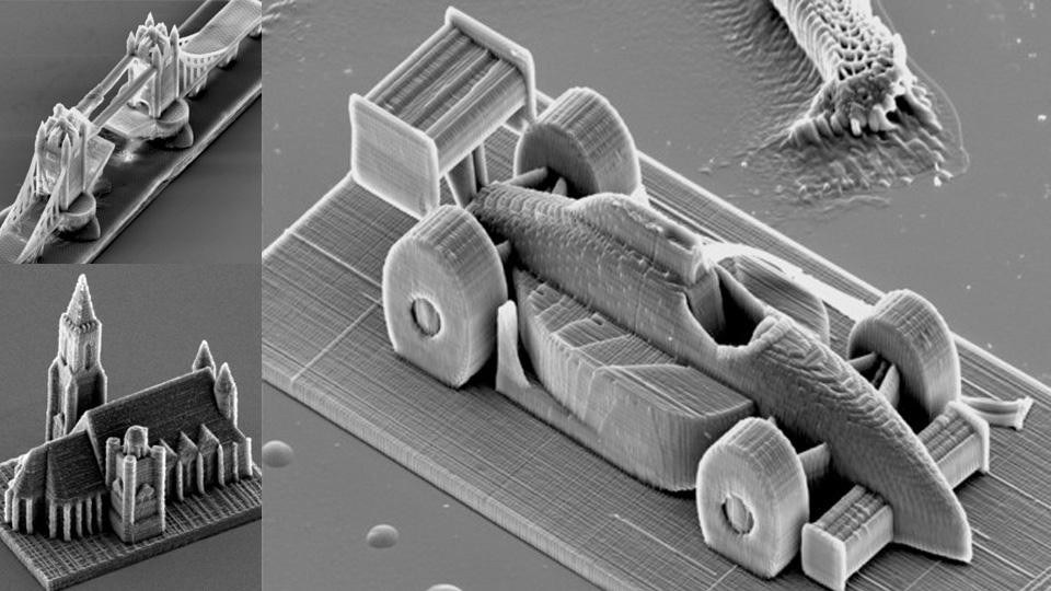 Самый скоростной 3D-принтер распечатал самый миниатюрный автомобиль