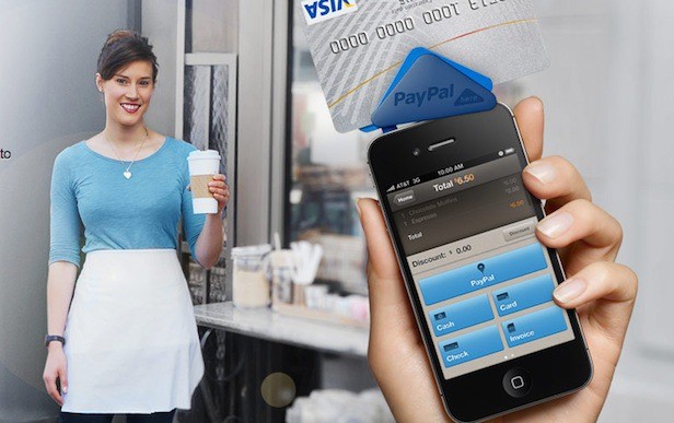 PayPal Here - кардридер и приложение для мобильных платежей