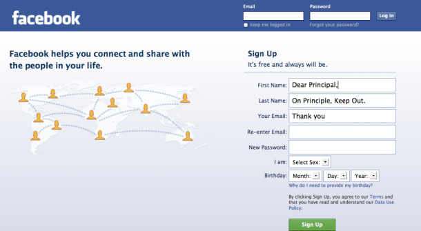 12-летняя школьница подала иск за требование предоставить пароль от Facebook 