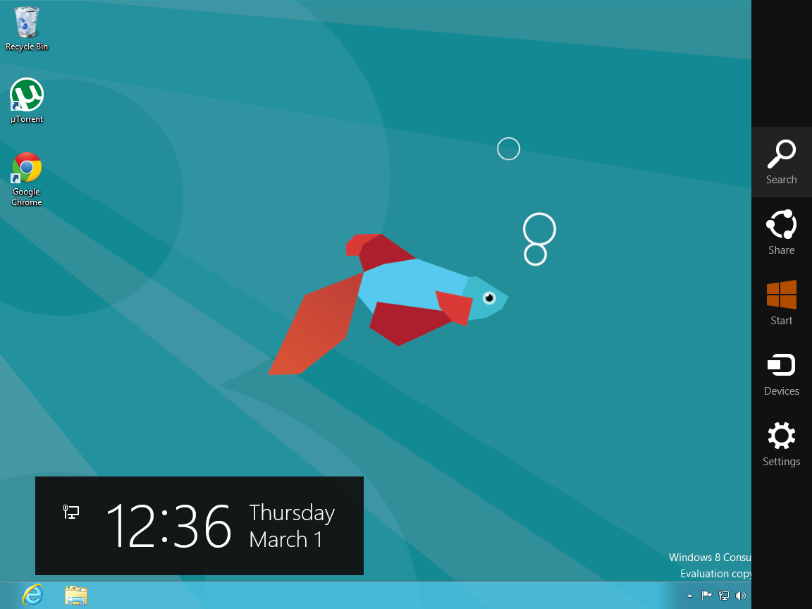 Windows 8 Consumer Preview: что новенького