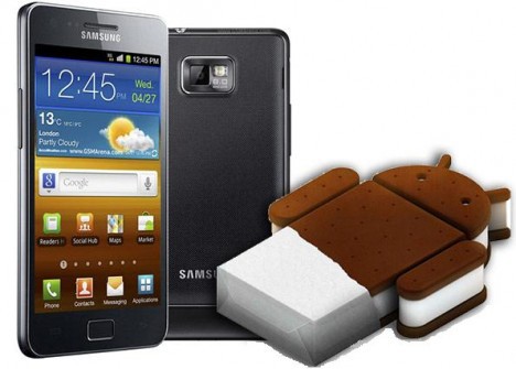 Samsung анонсировала официальное обновление до Android 4.0 Ice Cream Sandwich для Galaxy S II