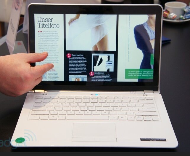 Intel Ivy Bridge – новый ультрабук с сенсорным экраном