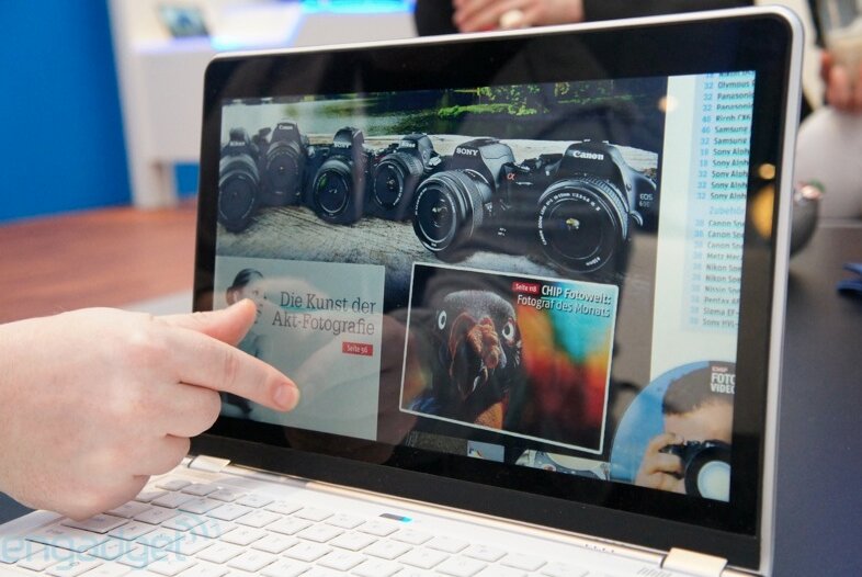 Intel Ivy Bridge – новый ультрабук с сенсорным экраном