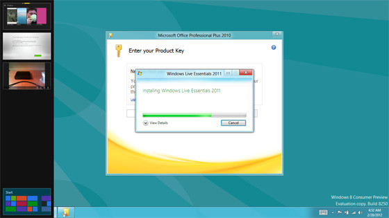 Windows 8 Consumer Preview: что новенького